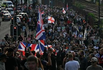 Manifestanti a Southampton - (Afp)