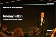 (Jeremy Rifkin - Ufficio stampa Venice Climate Week)