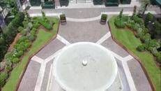 Giardino all'italiana nel Cortile d'onore di Montecitorio, il video dal drone