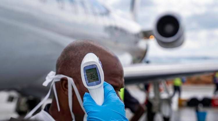 Controllo della temperatura in Congo - (Afp)