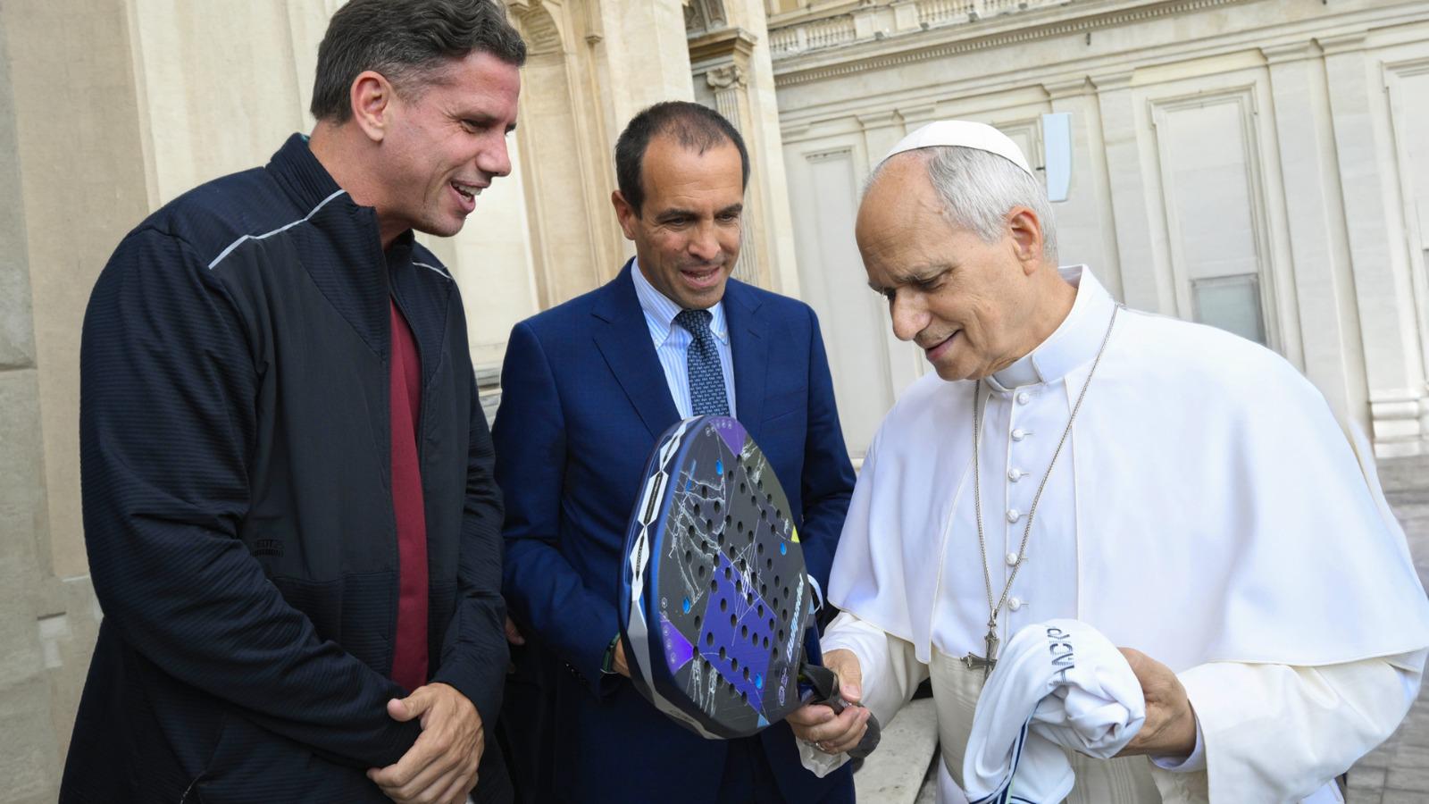 Carraro e Paquito Navarro ricevuti da Papa Leone XIV Carraro e Paquito Navarro ricevuti da Papa Leone XIV