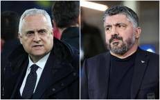 Claudio Lotito e Gennaro Gattuso - Ipa