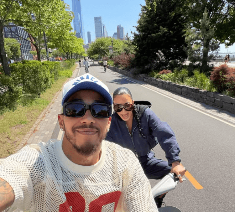 Lewis Hamilton e Kim Kardashian - Instagram