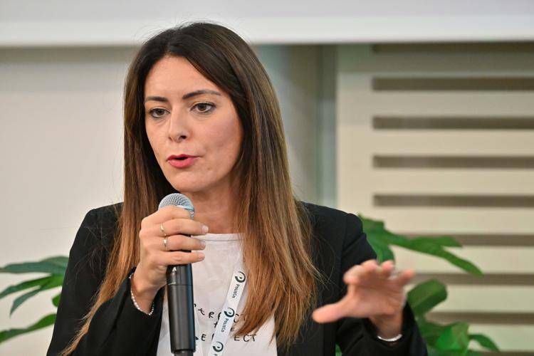 La vicepresidente del Parlamento Europeo Pina Picierno 
 - Fotogramma/Ipa