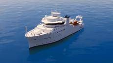 Rendering della nave - (Fonte Ispra)