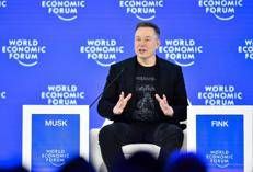 Elon Musk durante il World Economic Forum di Davos a gennaio 2026 - (Xinhua)