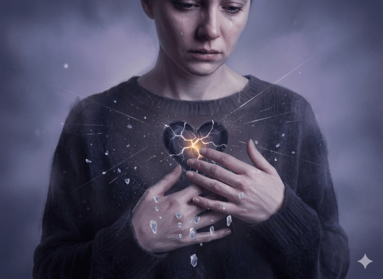 Sindrome del cuore spezzato - (Google Ai)
