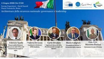 Formazione, alla Spes academy la lectio magistralis di Carlo Deodato su 'Architettura della sicurezza nazionale'
