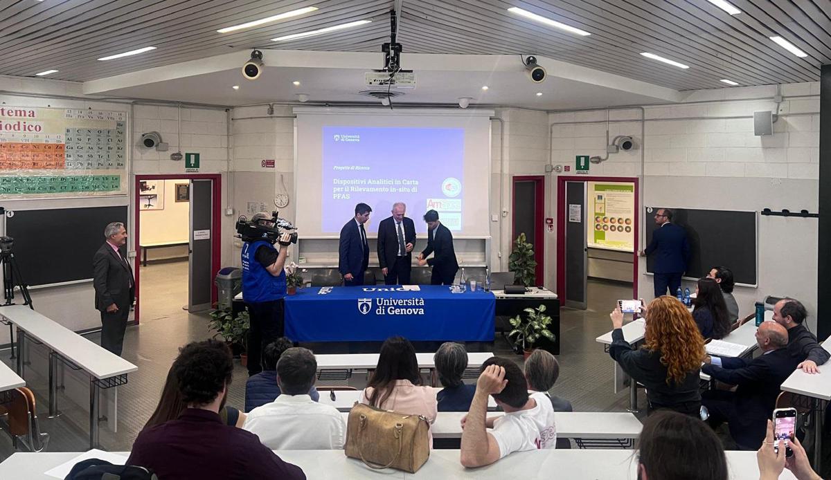 Presentato progetto per rilevamento rapido Pfas