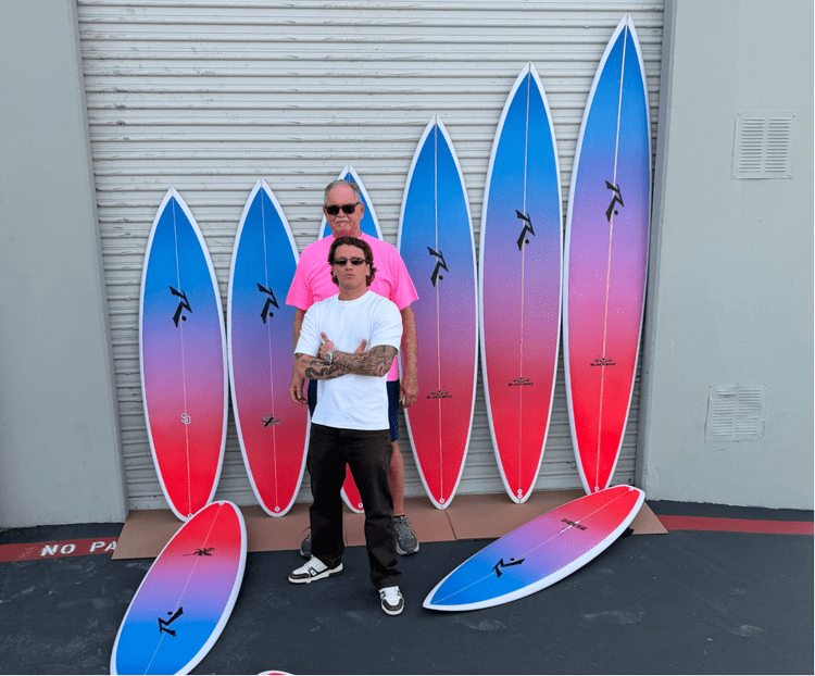 Il surfer italiano Rudy Ghiara - Uff stampa