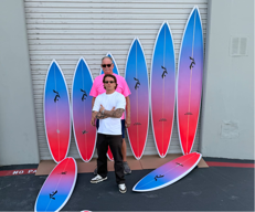 Il surfer italiano Rudy Ghiara - Uff stampa