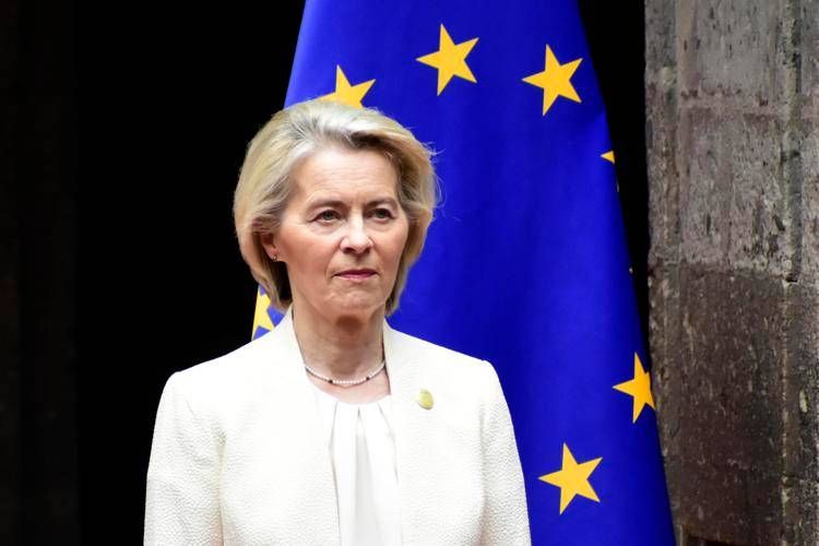 La presidente della Commissione Ue Ursula von der Leyen da tempo si consulta con Jim Hagemann Snabe  - Fotogramma/Ipa