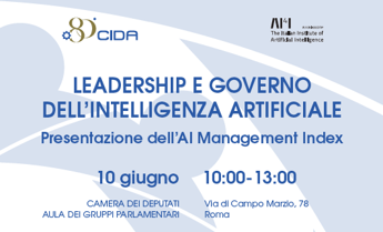 AI, a Montecitorio presentazione 1° indice su maturità manageriale