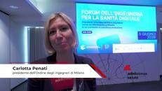 Sanità: Penati (Ordine ingegneri Mi), 'trasformazione digitale richiede competenze'