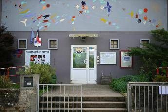 La scuola frequentata dalla piccola Lyhanna - Afp