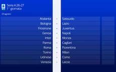 La prima giornata di Serie A - Serie A