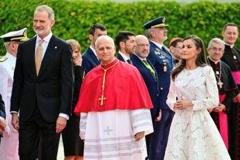 Papa in Spagna - (Afp)