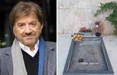 Gigi Proietti e la lapide - (Fotogramma/Adnkronos)
