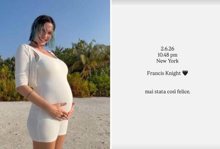 Rose Villain su Instagram dal video d'annuncio della gravidanza e la Storia con il nome del piccolo