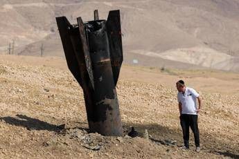 Missile iraniano caduto a Gerico - Afp