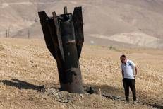 Missile iraniano caduto a Gerico - Afp