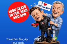 La pubblicità di Ryanair lanciata dopo il litigio O'Leary-Musk  - @ryanair/instagram