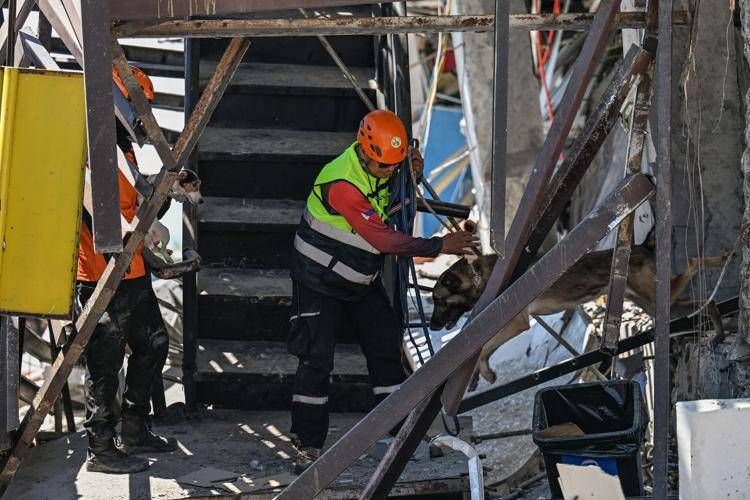 Danni del terremoto nelle Filippine - (Afp)