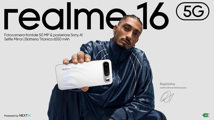 Raphinha presenta lo smartphone per i creatori di contenuti con doppia fotocamera AI e super batteria