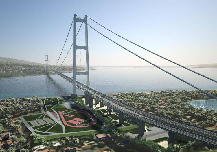Progetto ponte di Messina - (Ipa)