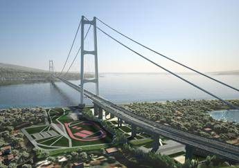 Progetto ponte di Messina - (Ipa)