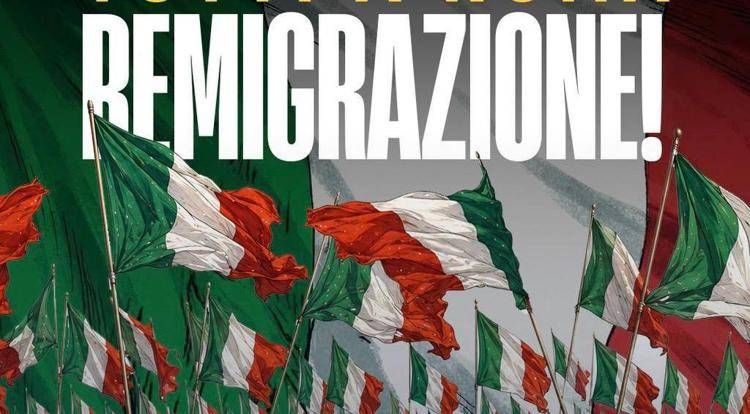 La locandina della manifestazione del 13 giugno a Roma - Adnkronos