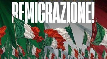 La locandina della manifestazione del 13 giugno a Roma - Adnkronos