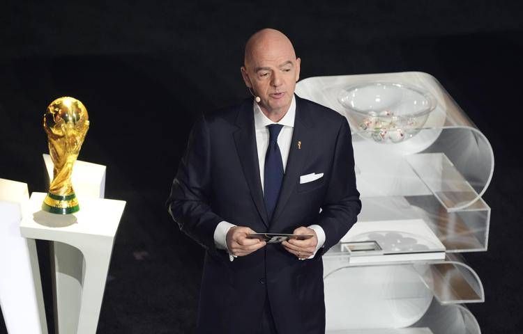 Il presidente della Fifa Gianni Infantino - Ipa