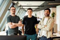 Samuele Pinta, Dario Brignone, Alberto Dalmasso, Co-Founders @Satispay - (Ufficio stampa)