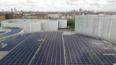 Pannelli fotovoltaici sui tetti dello studentato dell'Università Bocconi di Milano
 - Fotogramma/Ipa