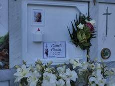Il loculo profanato di Pamela Genini - Fotogramma /Ipa