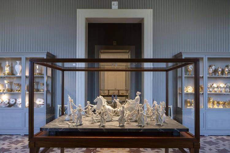 (Galleria dell Porcellane - Sala Murat Carro di Venere - Ufficio stampa Museo di Capodimonte)