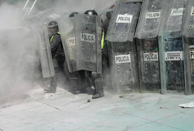 Polizia a Città del Messico - Fotogramma /Ipa