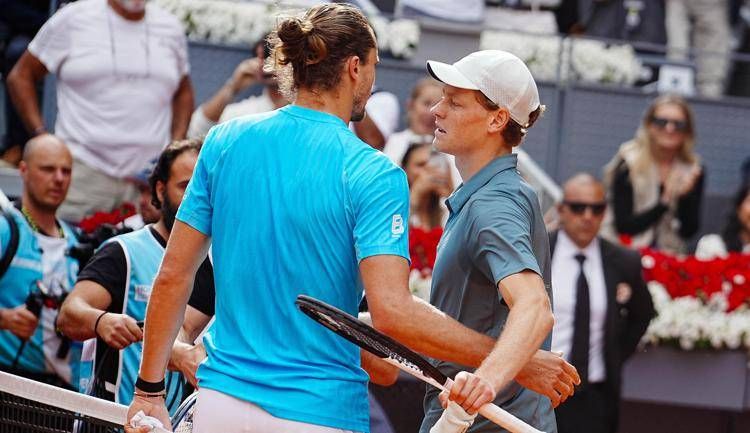 Alexander Zverev e Jannik Sinner - Ipa/Fotogramma