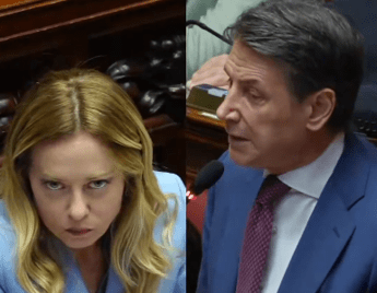 Meloni a Conte: "Fake news nel video, avete montato le mie espressioni ma io non c'ero"