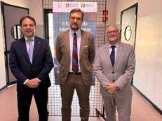 Guido Guidesi, Andrea Tronzano, Alessio Piana - Foto ufficio stampa