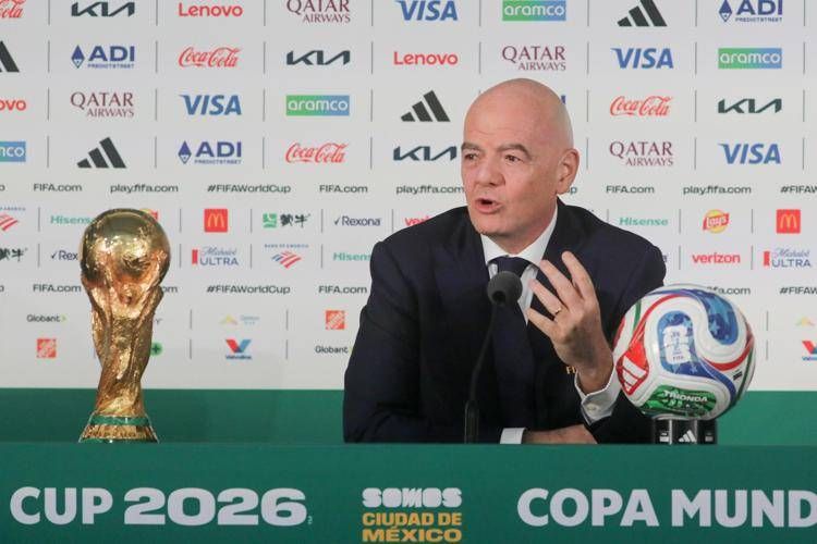 Il presidente della Fifa Gianni Infantino - Ipa