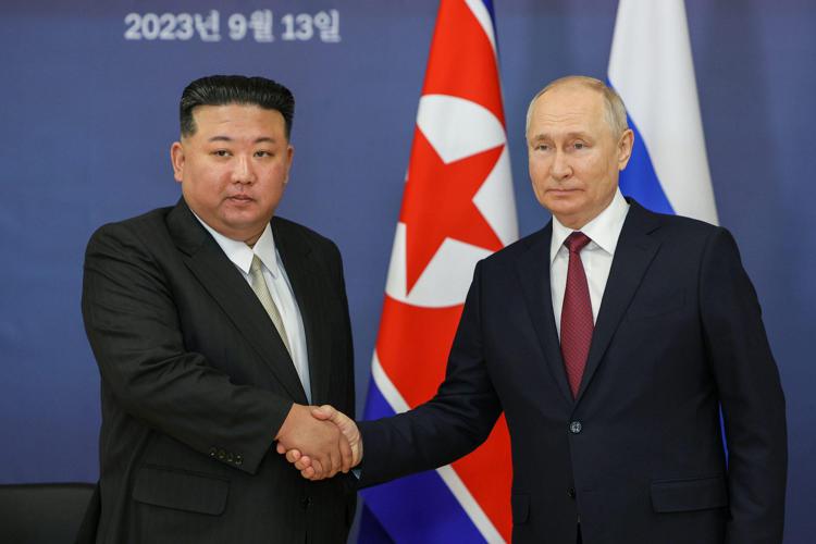 Kim e Putin - (Fotogramma)