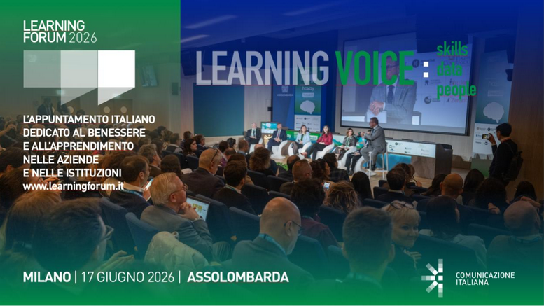 Learning Forum 2026, la nuova frontiera della formazione