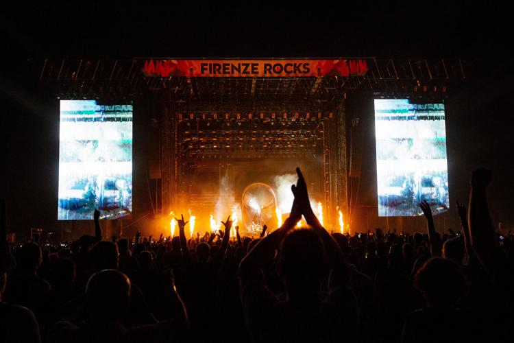 (Il palco di una passata edizione di Firenze Rocks - Ufficio stampa Festival)