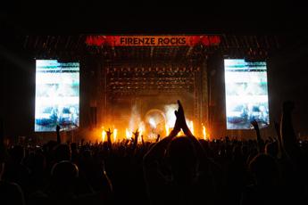 A Firenze Rocks Salmo infiamma il pubblico, Kravitz firma l'unica data italiana