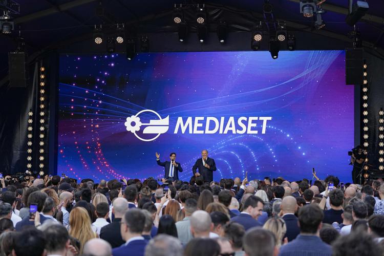 Piersilvio Berlusconi e Gerry Scotti - 'Mediaset siamo Noi'