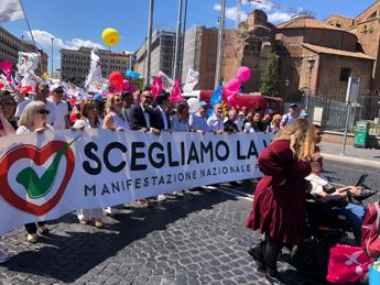Manifestazione nazionale 'Scegliamo la Vita' - (Adnkronos)
