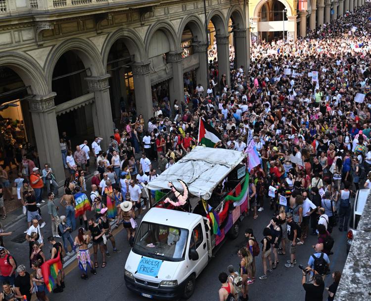 Il Pride di Bologna 2024 - Immagine di repertorio - (Fotogramma)