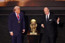 Donald Trump e Gianni Infantino - Ipa